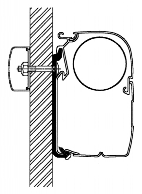 Flach-Adapter Serie 5, 450 cm (S)